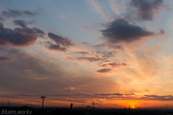 夕暮れ時